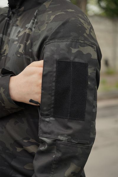 Тактична сорочка УБАКС UA (CoolPass) з довгим рукавом Black Multicam-XXXL 2234-3XL фото