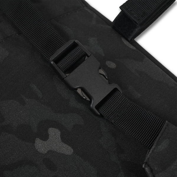 Каремат-сидушка Kiborg с баллистическим пакетом 1 класс защиты Militex 20mm Cordura Black Multicam 81233 фото