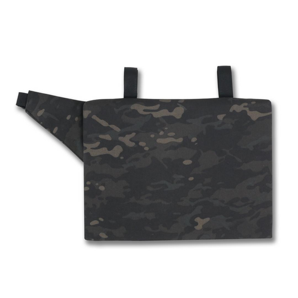 Каремат-сидушка Kiborg с баллистическим пакетом 1 класс защиты Militex 20mm Cordura Black Multicam 81233 фото