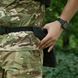 Каремат-сидушка Kiborg с баллистическим пакетом 1 класс защиты Militex 20mm Cordura Black Multicam 81233 фото 8