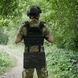 Каремат-сидушка Kiborg с баллистическим пакетом 1 класс защиты Militex 20mm Cordura Black Multicam 81233 фото 5