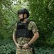 Каремат-сидушка Kiborg с баллистическим пакетом 1 класс защиты Militex 20mm Cordura Black Multicam 81233 фото 7