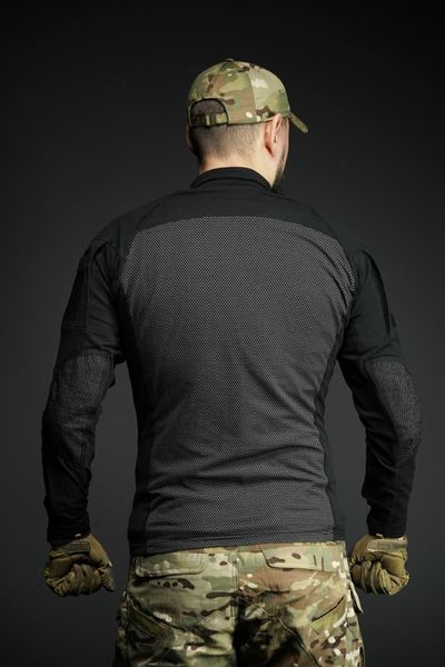 Бойова сорочка Tactical Series Long Sleeve з довгим рукавом та кишенями на плечах 1388-3XL фото