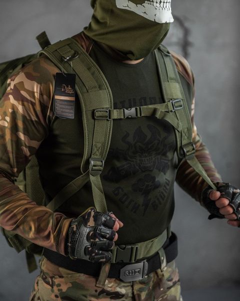 Штурмовий рюкзак US Laser Cut Assault oliva 47L 13316 фото