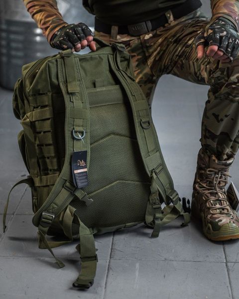 Штурмовий рюкзак US Laser Cut Assault oliva 47L 13316 фото
