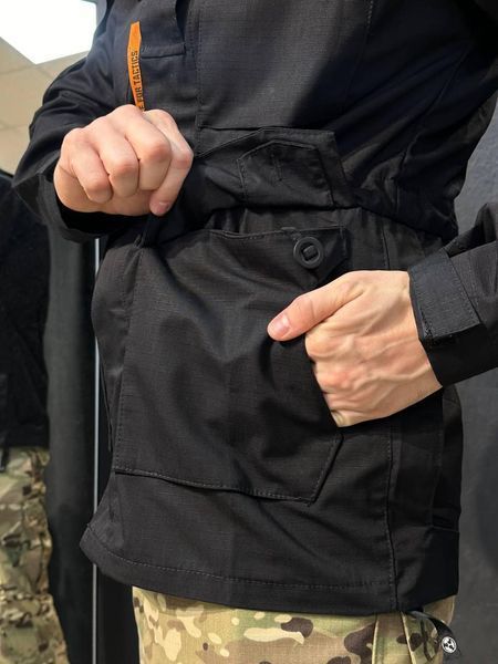 Тактична Військова куртка Чорний Tactical Series 5.0 Black 03061-XXXL фото
