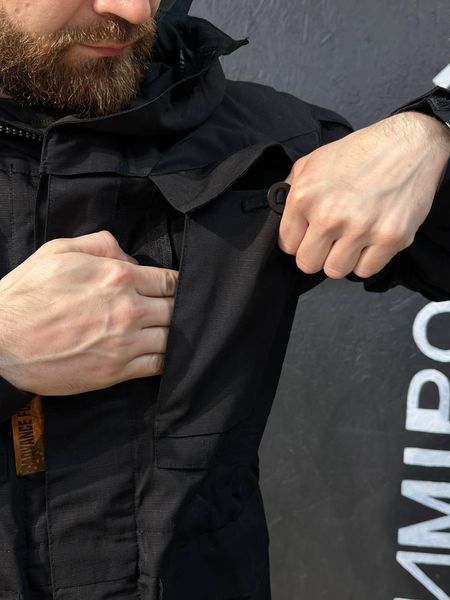 Тактична Військова куртка Чорний Tactical Series 5.0 Black 03061-XXXL фото