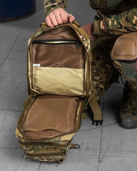 Штурмовий тактичний рюкзак 25л indestructible мультикам 13173 фото
