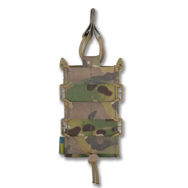 Жесткий усиленный тактический подсумок Kiborg GU Single Mag Pouch Multicam 1607-XL фото