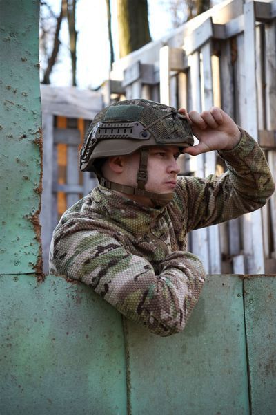 Хорватський Шолом Sestan-Busch Helmet Койот L MID CUT 7001-XL фото