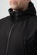 Військова куртка Проклеєна Чорна утеплена на флісі , Soft Shell Military Black 02602-XXL фото 7