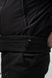 Військова куртка Проклеєна Чорна утеплена на флісі , Soft Shell Military Black 02602-XXL фото 6