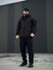 Військова куртка Проклеєна Чорна утеплена на флісі , Soft Shell Military Black 02602-XXL фото 10