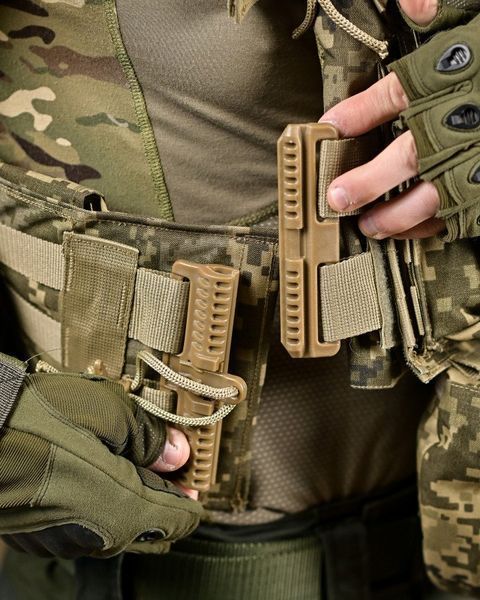 Плитоноска 4 точки скидання Attack PREMIUM піксель ДЛ6501 92036 фото