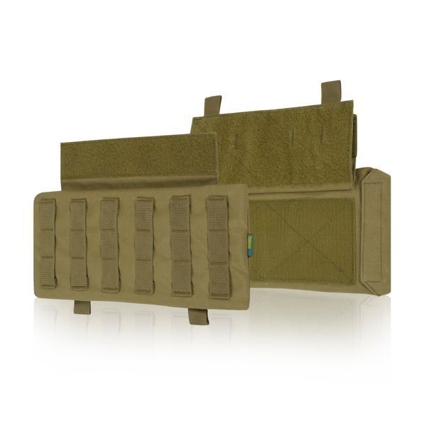 Захист попереку Kiborg GEN.2 + балістичний захист 2 класу Militex (Чорний Мультикам) 17049-2-К фото