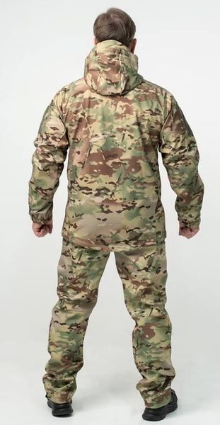 Куртка Soft Shell мультикам Military БАТАЛЫ 04996-5XL фото