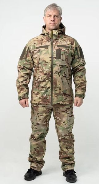Куртка Soft Shell мультикам Military БАТАЛЫ 04996-5XL фото