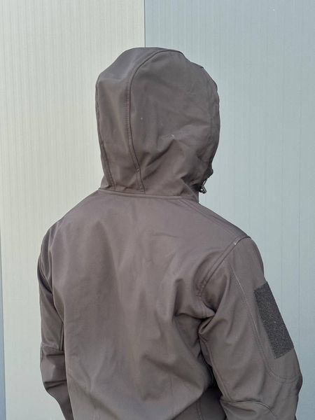 Куртка Soft Shell Чорна Military 00622-2XL фото