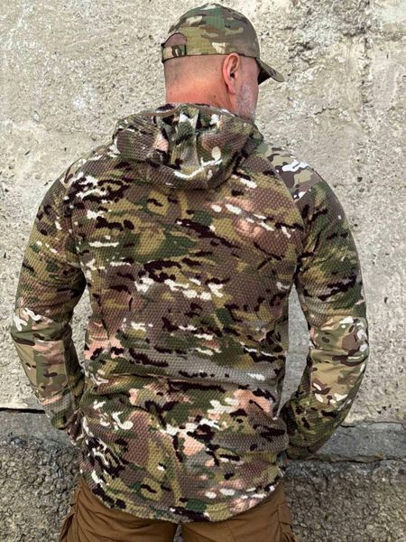 Кофта флисовая *соты* *Han-Wild* Grid Fleece мультикам 04959-3XL фото