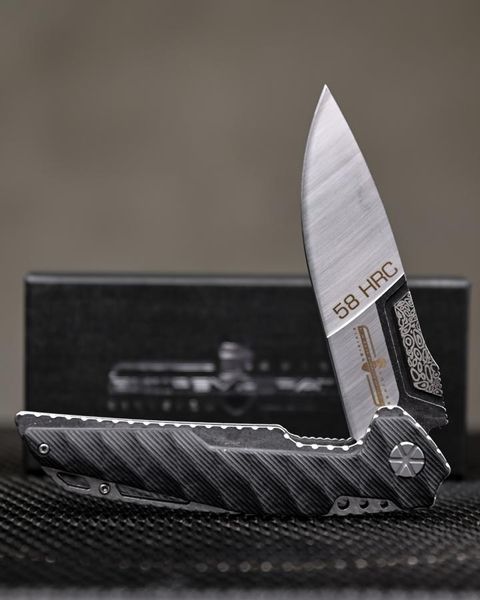 Ніж выкидний Extrema ratio steel black ВТ6881 94198 фото