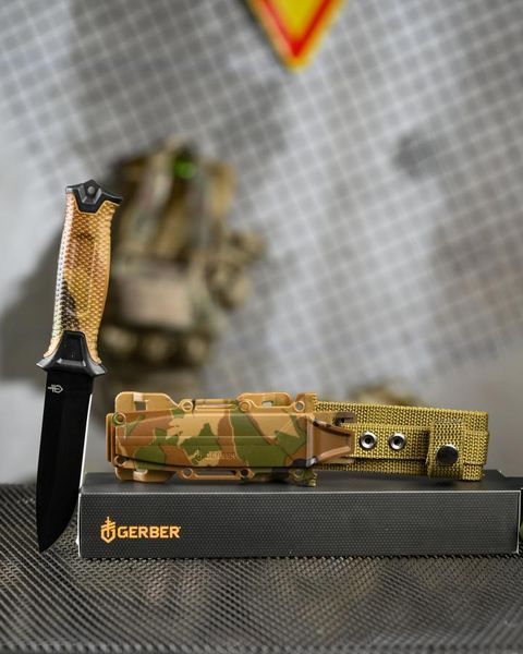 Ніж Gerber camouflage ВТ7593 90426 фото