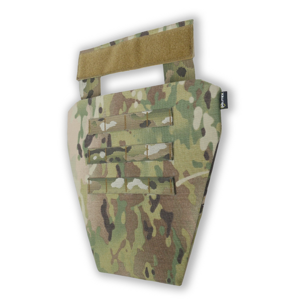 Защита паха (напашник-фартук) Militex с баллистической защитой 2 класс cordura USA Мультикам 17011-2-К фото