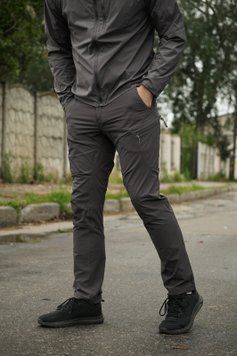 Брюки стрейч BR Flex Shadow серые-4XL 2102-4XL фото