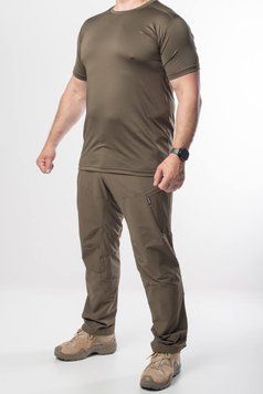 Штани олива GECKON FLEX утеплені Military 03759-4XL фото