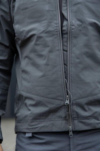 Тактична військова Сіра легка мембранна весняна куртка Han Wild 04467-XXXL фото