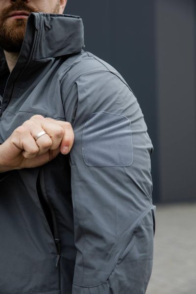 Тактична військова Сіра легка мембранна весняна куртка Han Wild 04467-XXXL фото