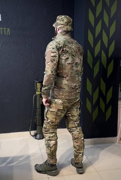 Тактично-польові штани з наколінниками KS-PRO Military, мультикам MTP 02581-60 фото