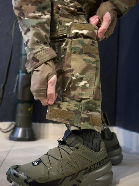 Тактично-польові штани з наколінниками KS-PRO Military, мультикам MTP 02581-60 фото
