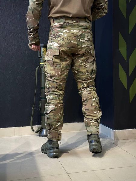 Тактично-польові штани з наколінниками KS-PRO Military, мультикам MTP 02581-60 фото