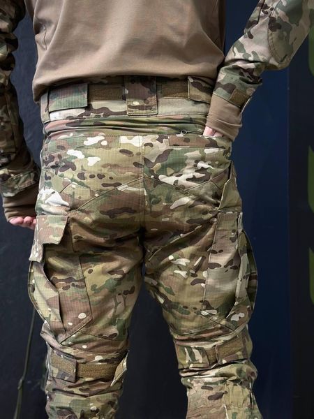 Тактично-польові штани з наколінниками KS-PRO Military, мультикам MTP 02581-60 фото
