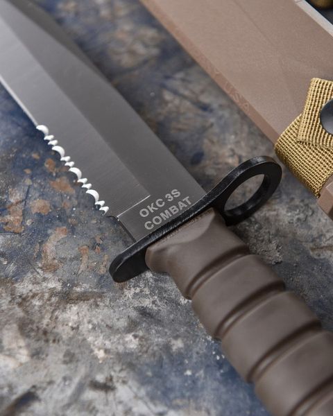 Ніж Combat OKC 3S coyot ВТ6823 85820 фото