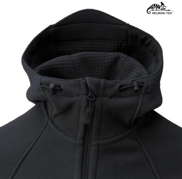 Флісова кофта Helikon Patriot Mk2 Hybrid Fleece - Black 03903-XXXL фото
