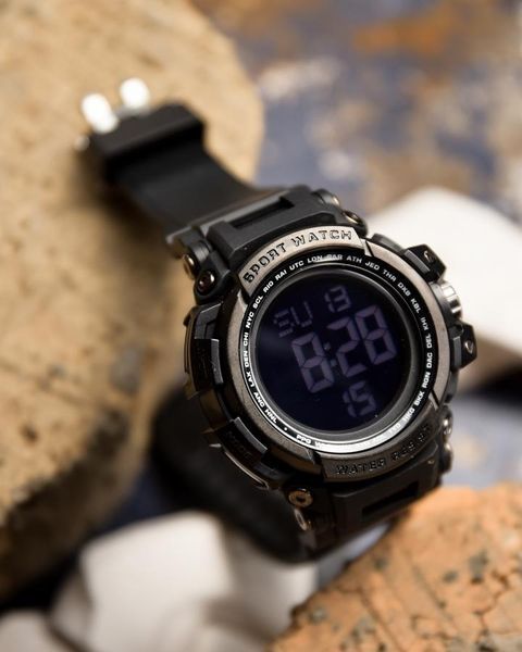Часы Skmei black ТР6859 95697 фото