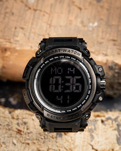 Часы Skmei black ТР6859 95697 фото