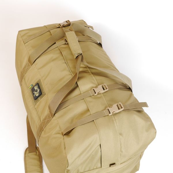 Сумка тактична Kiborg Military bag 130L Coyote 6041 фото