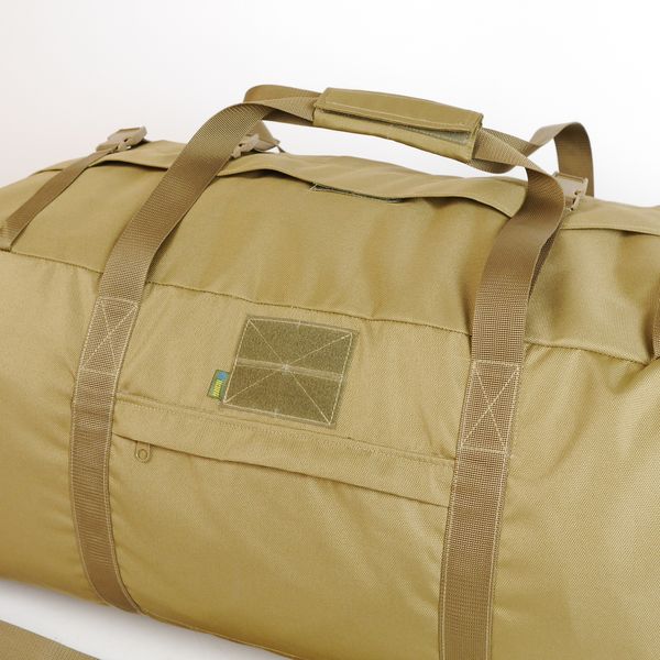 Сумка тактична Kiborg Military bag 130L Coyote 6041 фото