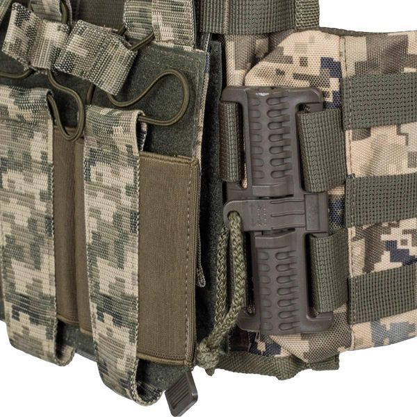 Плитоноска тактична швидкого скиду. MOLLE 01222-P фото