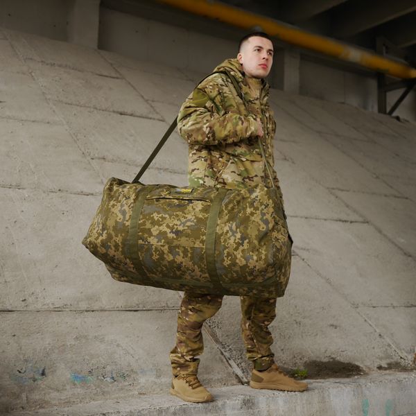 Сумка тактична Kiborg Military bag 130L Pixel 6044 фото