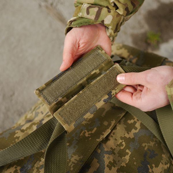 Сумка тактическая Kiborg Military bag 130L Pixel 6044 фото