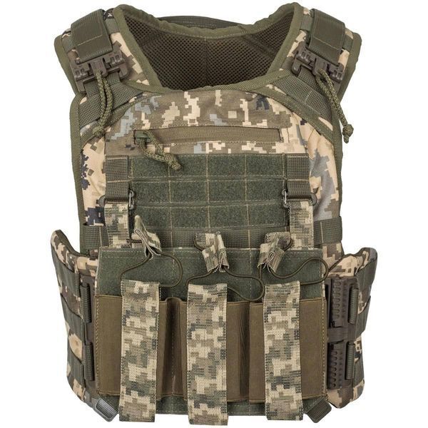 Плитоноска тактична швидкого скиду. MOLLE 01222-P фото