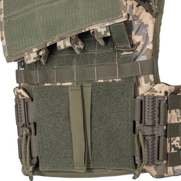 Плитоноска тактична швидкого скиду. MOLLE 01222-P фото