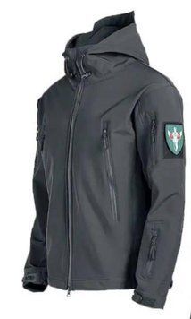 Куртка софтшел Gwild сіра Soft Shell на флісі 02359-4XL фото