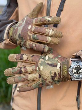 рукавиці палі мультикам Mechanix M-Pact Оригінал 00489-2XL фото