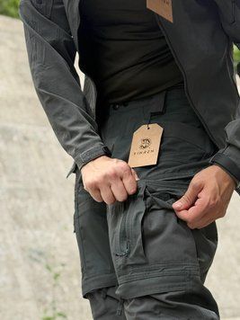 Штани тактичні YINREN 4.0 Grey Карго 03699-3XL фото