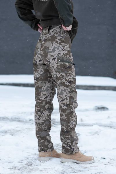 Штани жіночі піксель Soft Shell R Military + 02195-52 фото