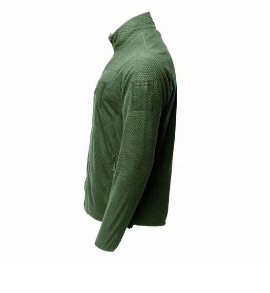 Кофта флісова олива Кубик ALPHA -Olive 03896-60 фото